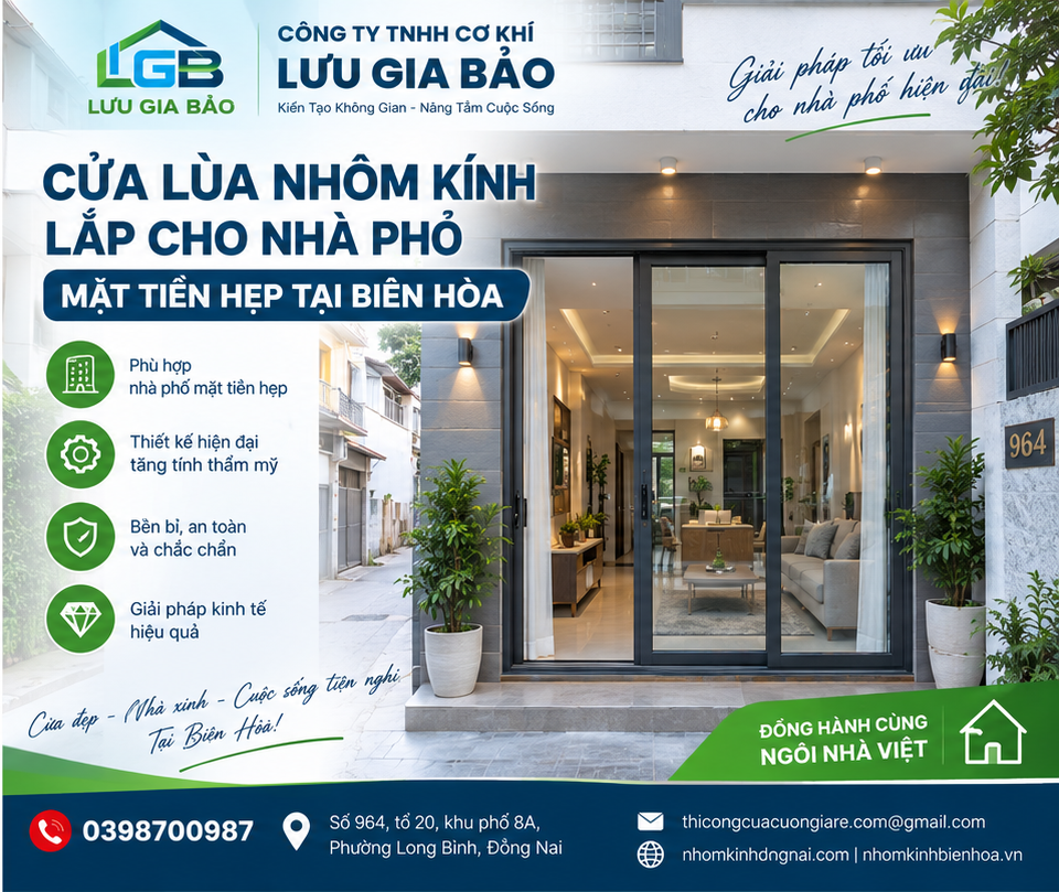 cửa nhôm Xingfa Biên Hòa hệ 55 và hệ 93